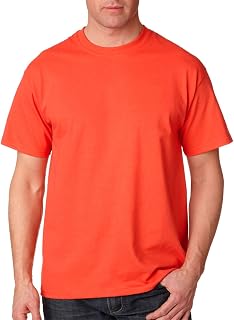 Gildan Men's Ultra Cotton Crew Neck Short Sleeved T Shirt Top Classic Item Men's