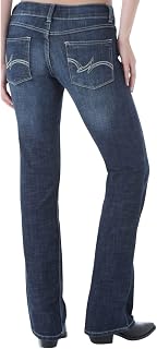 Wrangler Women's Wrangler Classic-Fit Equal Realistic Bootcut Jean