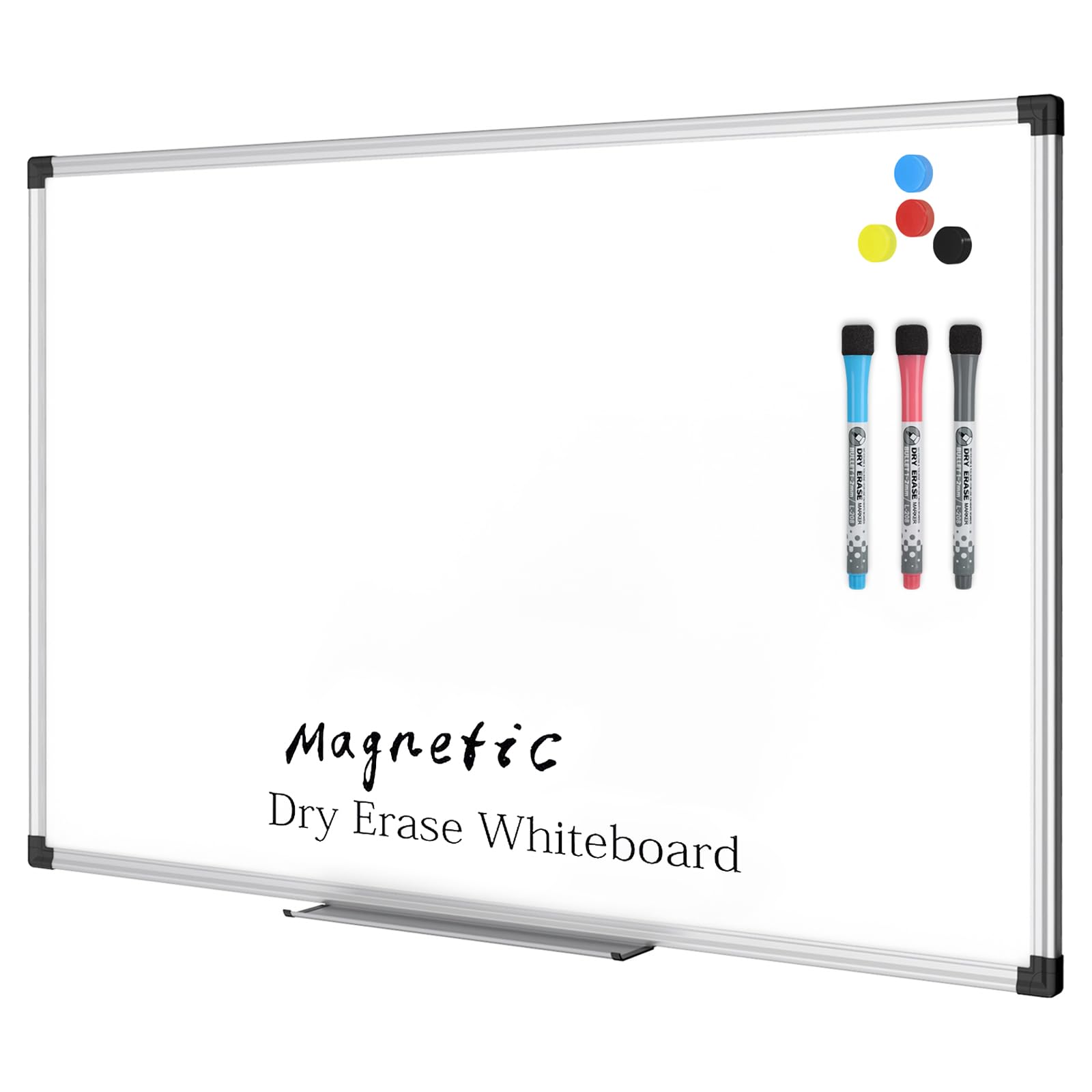 XBoard Magnetic Dry Erase Board/Whiteboard, 36 X 24 Inches Double Sided White Bo