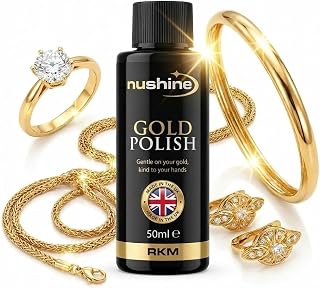 Nushine Gold Polish & Cleaner 50ml | Eco-Friendly Rapid Action Formula