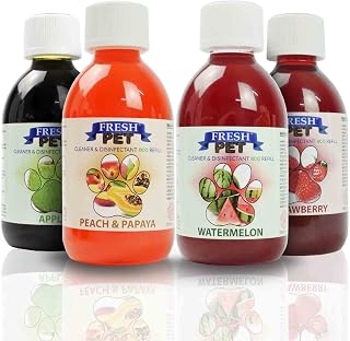 Trade Chemicals Fresh Pet Disinfectant Eco Refill 4 X 250 ml (Fruity Pack)