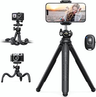 Lamicall Handy Stativ, Mini Stativ für Smartphone Tripod, Handystativhalter