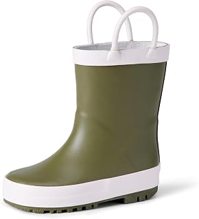 Amazon Essentials x Sofia Grainge Unisex Kids' Waterproof Rubber Wellington Boots