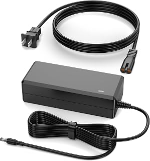 VHBW 42V 2A iScooter Charger for i8 i8L i9 i9 Pro 1S, isinwheel S9 | Fits iScooter i8/i8L/i9/i9 Pro/1S and isinwheel S9 Pro/S9 Max with 42V 2A output and 5525 plug