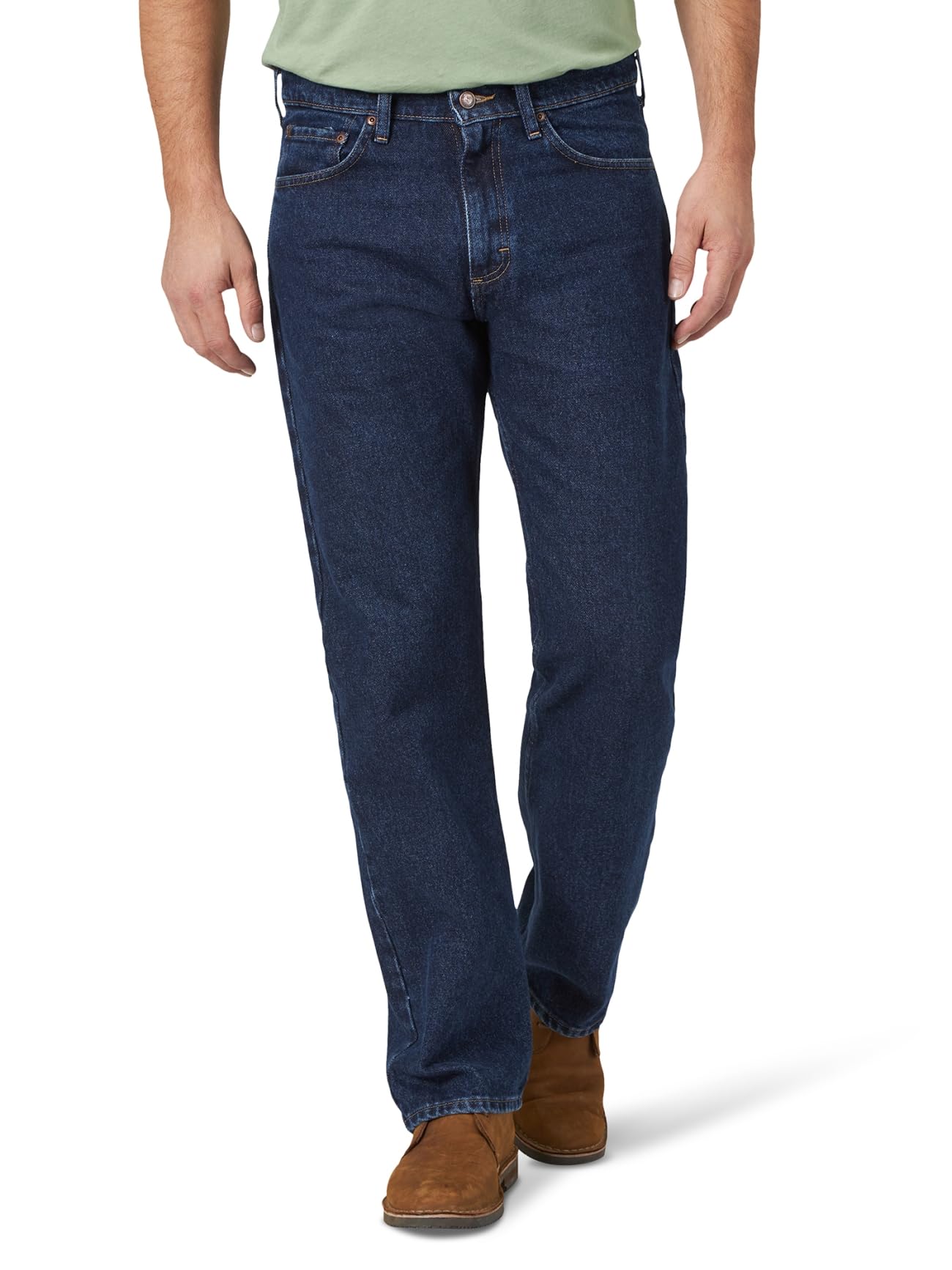 Wrangler Authentics Mens Premium Relaxed Bootcut Jean