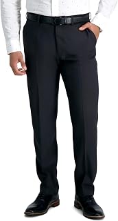 Haggar Men's Straight Fit Premium Comfort Dress Pant
