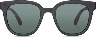 TOMS Juniper Traveler Sunglasses - Handcrafted with Acetate Frames - UV Protection Glasses w/Case - Beach & Daily Commute