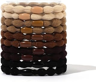 10 Pcs Women Hair Scrunchies Ponytail Holders for Thick Curly Thin Hair