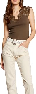 Morgan Wide Straps Lace Top