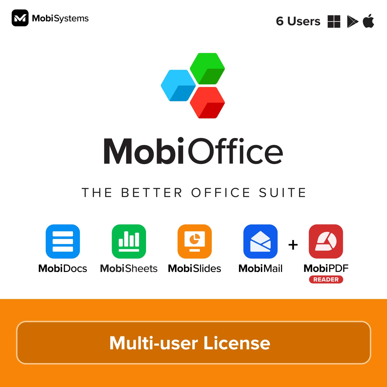 MobiOffice | Compatible with Microsoft Word, Excel, PowerPoint | Use on Desktop 