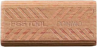 Festool 493297 Domino Tenon, Beech Wood, 6 x 20 x 40mm, 1140-Pack