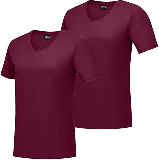 Hanes Women's Perfect-T V-neck T-shirt, Cotton Short Sleeve Tee for Women, 1 or 2-Pack