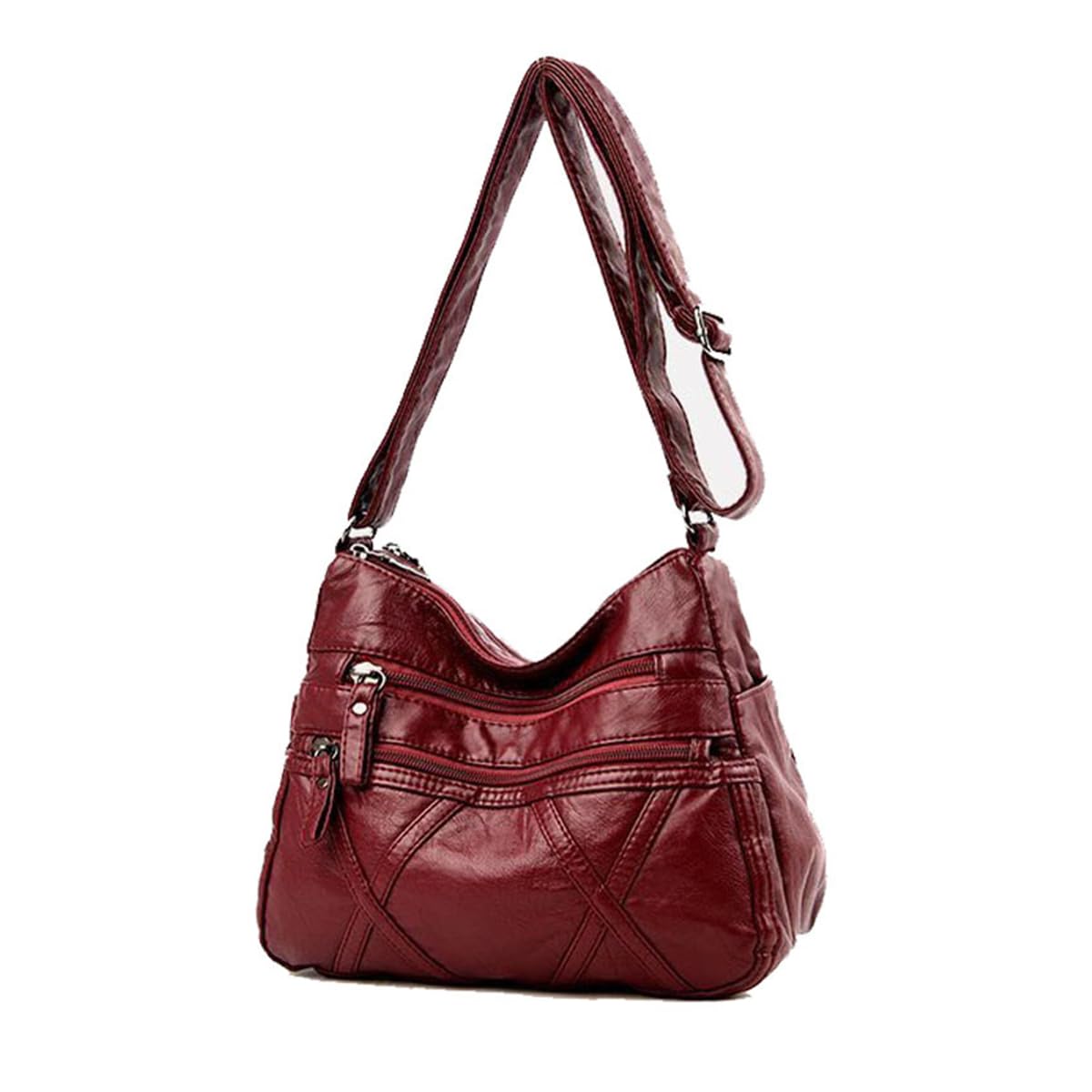 Crossbody Bags for Women,Purses for Women Soft PU Leather Shoulder Bag Ladies Pu