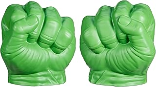 Marvel Hulk Gamma Smash Fists, Soft Foam Role Play Toy, Avengers Super Hero Toys for Kids Ages 5 and Up
