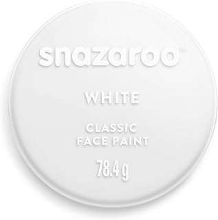 Snazaroo - Face and Body Paint - 75ml - White - Fancy Dress Face Paint for Children and Adults