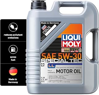 Liqui Moly Special Tec LL SAE 5W-30 | 5 L | Synthesis Technology Motor Oil | SKU: 2249
