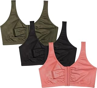 Fruit of the Loom Women's Plus-Size Bra Sports Bra (Pack of 2)