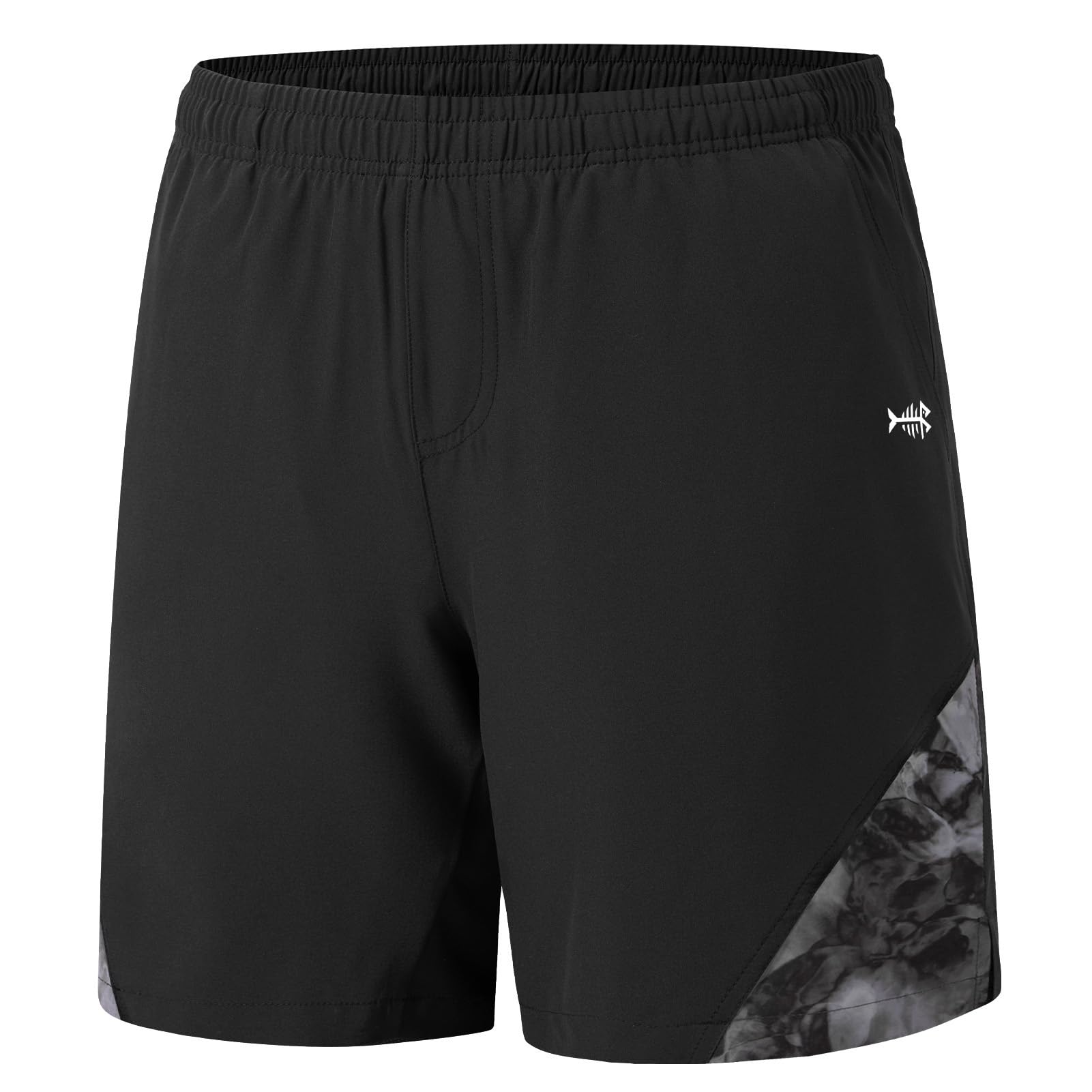 Bassdash 7 Inch Men's Fishing Shorts for UPF 50+ Lightweight Waterproof Quick Dr