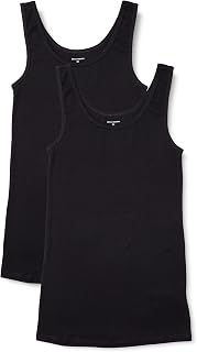 Amazon Essentials Women's Slim Fit Tank Top, Set of 2