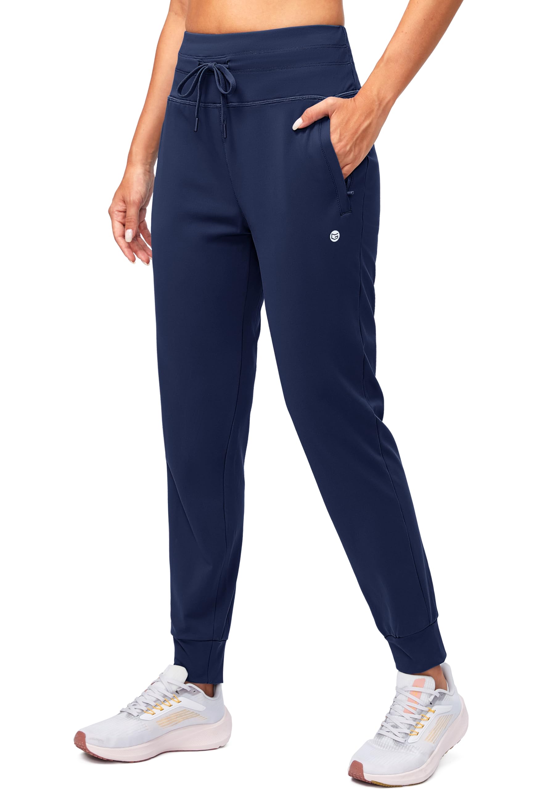 G Gradual Women's Fleece Lined Joggers Water Resistant Hiking Pants