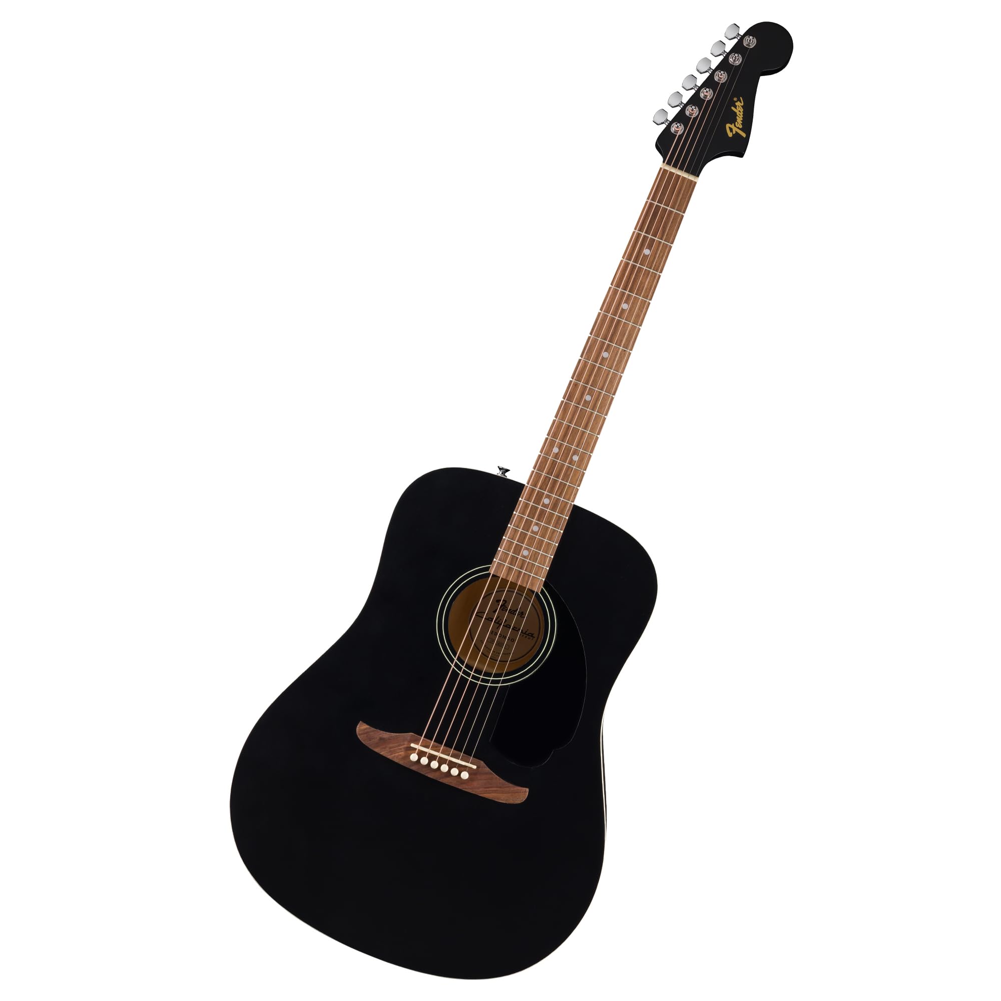 Fender California Debut Redondo Series Beginner Acoustic Guitar, Black | Acousti