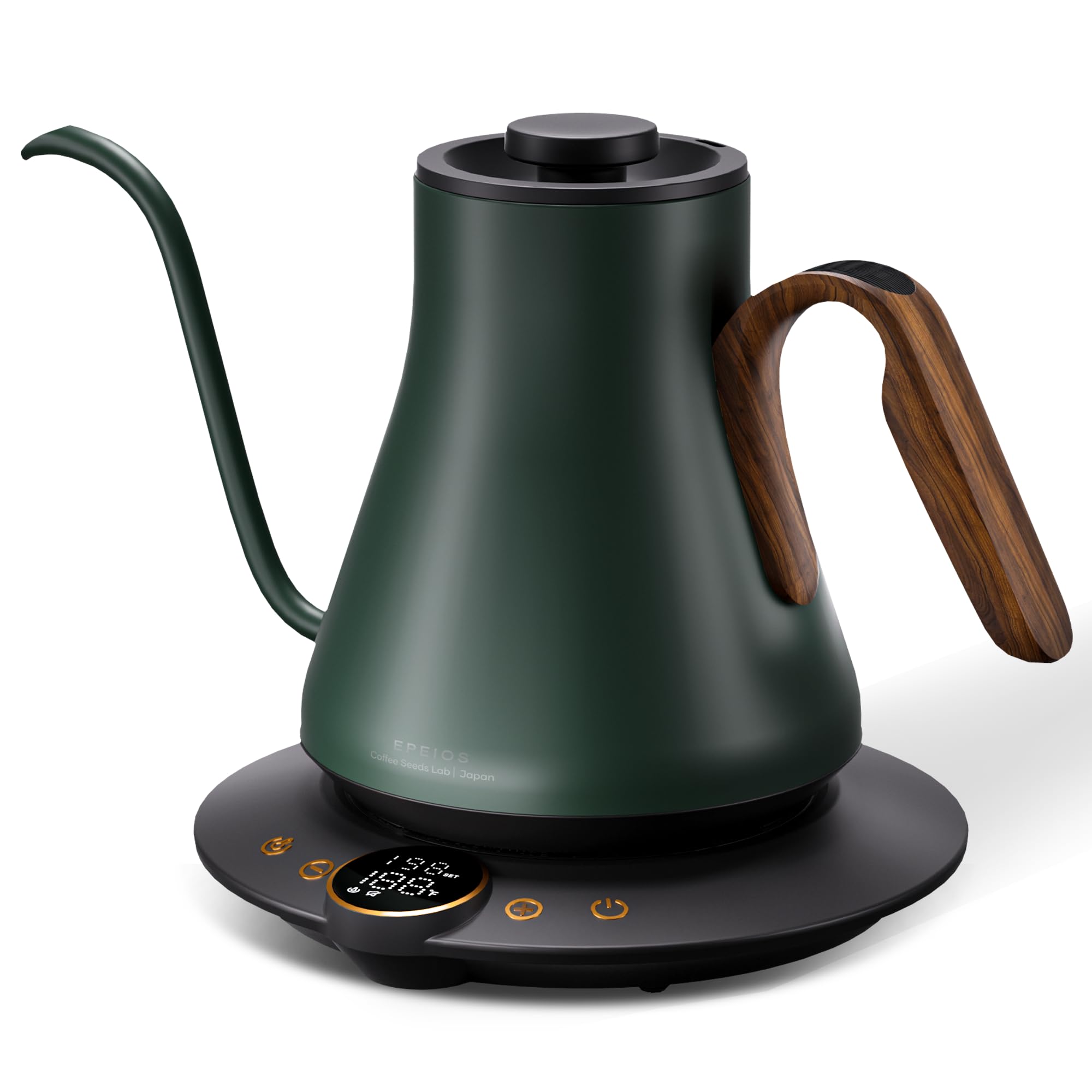 Cocinare FLOW B9 Gooseneck Electric Kettle ±1°F Temperature Control | Pour Over 