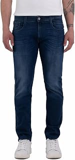 Replay Men's Anbass Slim Fit Jeans with Power Stretch