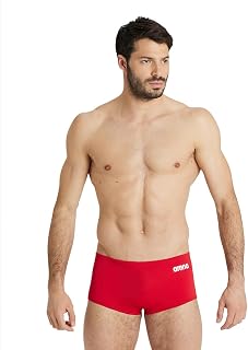 arena Solid Team Men's Swimming Costume, Quick Drying Swimsuit, MaxLife Eco Fabric Swim Shorts with Maximum Chlorine Resistance and UV Protection UPF 50+