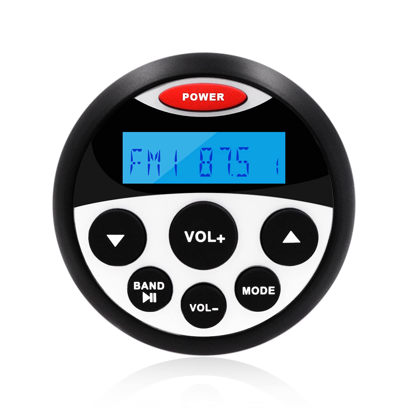 GUZARE Boat Marine Stereo Receiver Bluetooth - 45 x 4 Watts Audio AM FM Gauge Wa