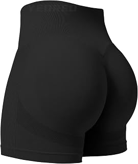 YEOREO Professional Women 3.6" Scrunch Workout Shorts | Seamless, Scrunch Booty, High Waisted, Contour, Tummy control, Gym, Yoga