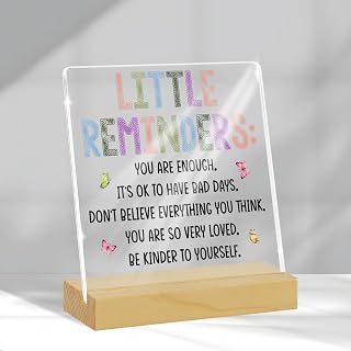 Inspirational gifts, encouragement gifts for women men, office desk decor for women, motivational desk decorations, positive gifts for friends, colleagues