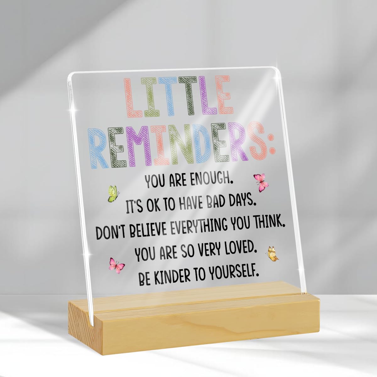Inspirational gifts, encouragement gifts for women men, office desk decor for wo