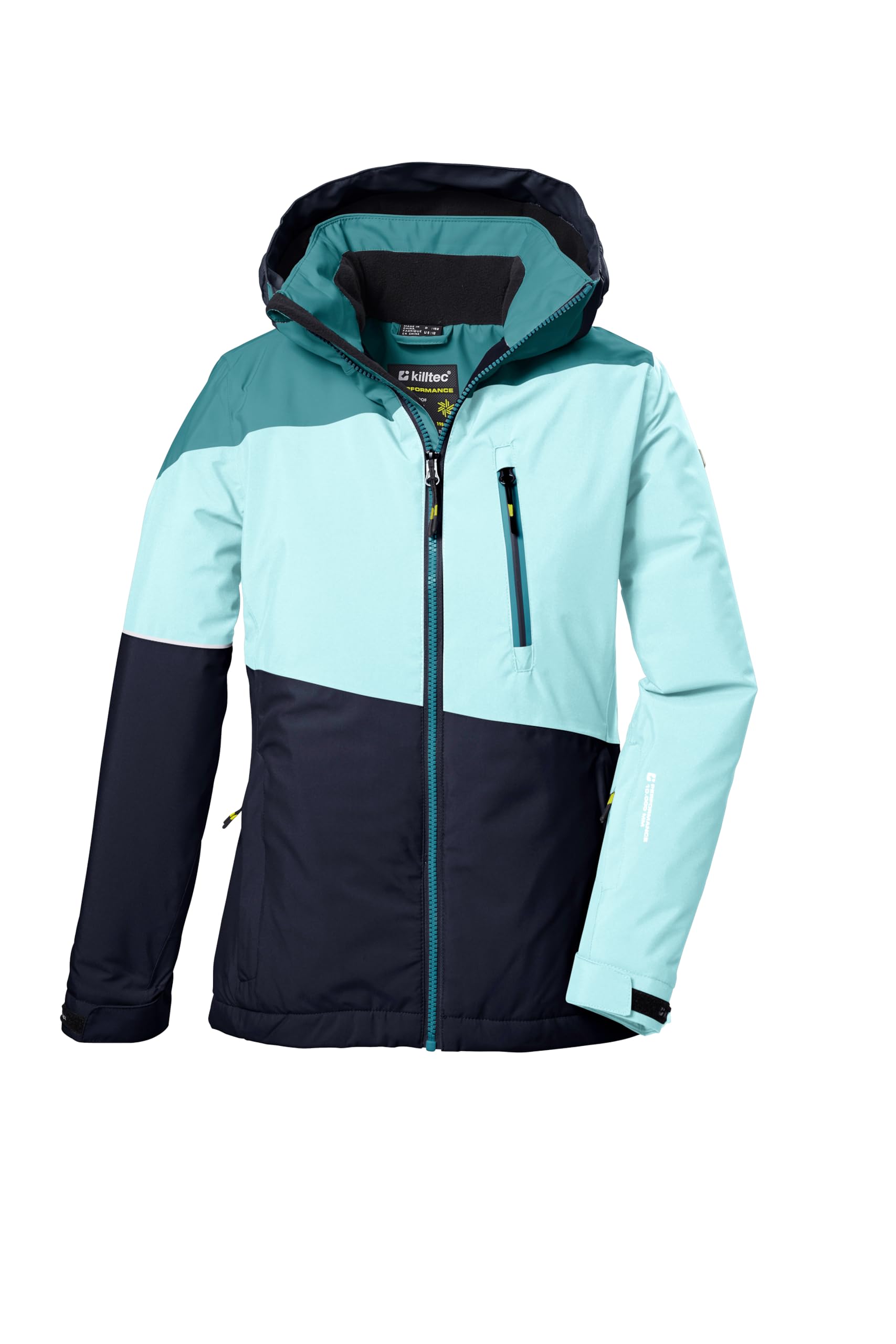 Killtec Ksw 331 Grls Ski Jckt Ski Jacket/Functional Jacket with Hood and Snow Pr