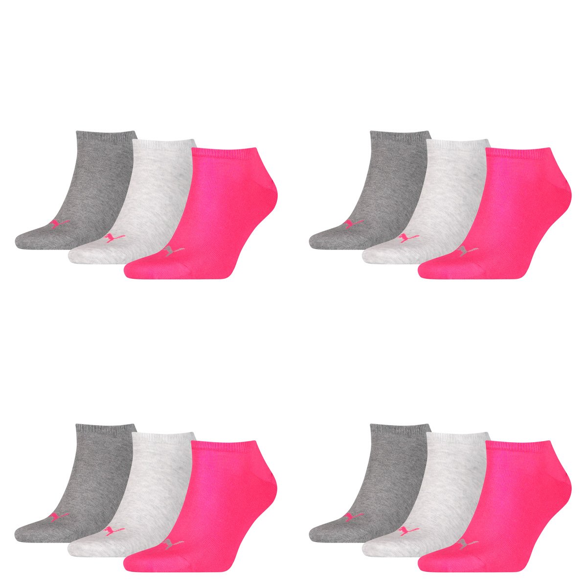 Puma Men's Quarters 12 Pack Sports Socks