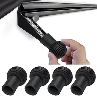 4 Packs RV Gutter Spout Caps, Easy to Install and not Easy to Fall Off RV Cover Pretector, Keeps The Gutter Spout Ends from Ripping Camper Cover RV Accessories