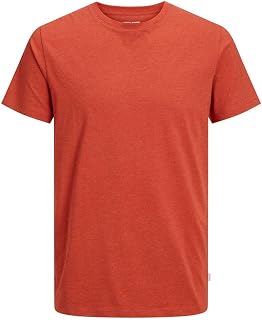 Jack & Jones Jjeorganic Melange Tee SS O-Neck Noos Men's T-Shirt (Pack of 1)