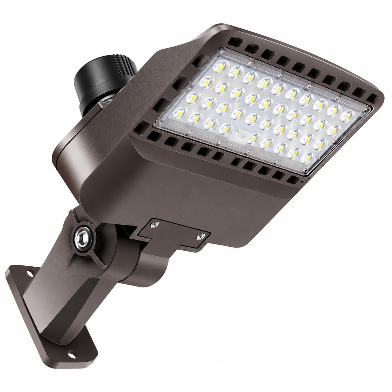ledmo LED Parking Lot Light 100W/120W/150W, 22500LM 5000K Bright Dimmable | Comm