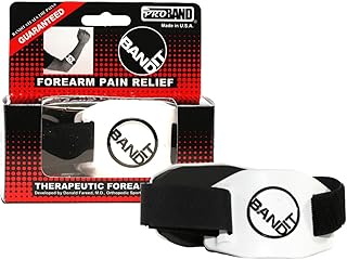 BandIT ® Therapeutic Arm Band for Elbow & Forearm Pain Relief, Anatomically Focused Dynamic Compression Band for Carpal Tunnel, Tendonitis, Tennis Elbow, Golfers Elbow, Sprains, & Arthritis