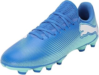 PUMA Future 7 Play Fg/Ag Jr Soccer Shoe, Unisex, Children and Youth