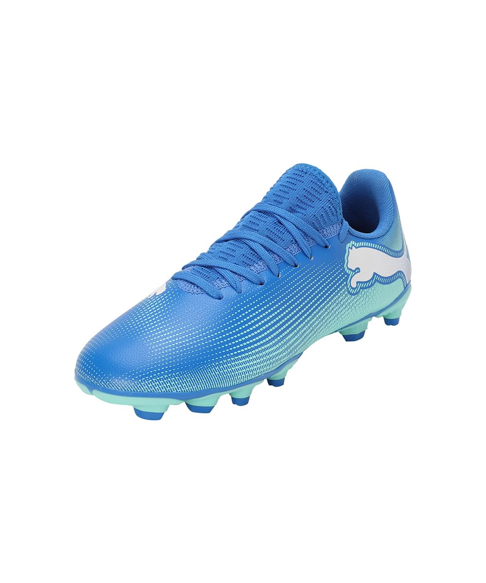 PUMA Future 7 Play Fg/Ag Jr Soccer Shoe, Unisex, Children and Youth