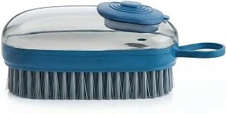 Multifunctional Cleaning Brush Set Soft Bristles Comfortable Handle for Shoes, Clothes and Home Use, Blue