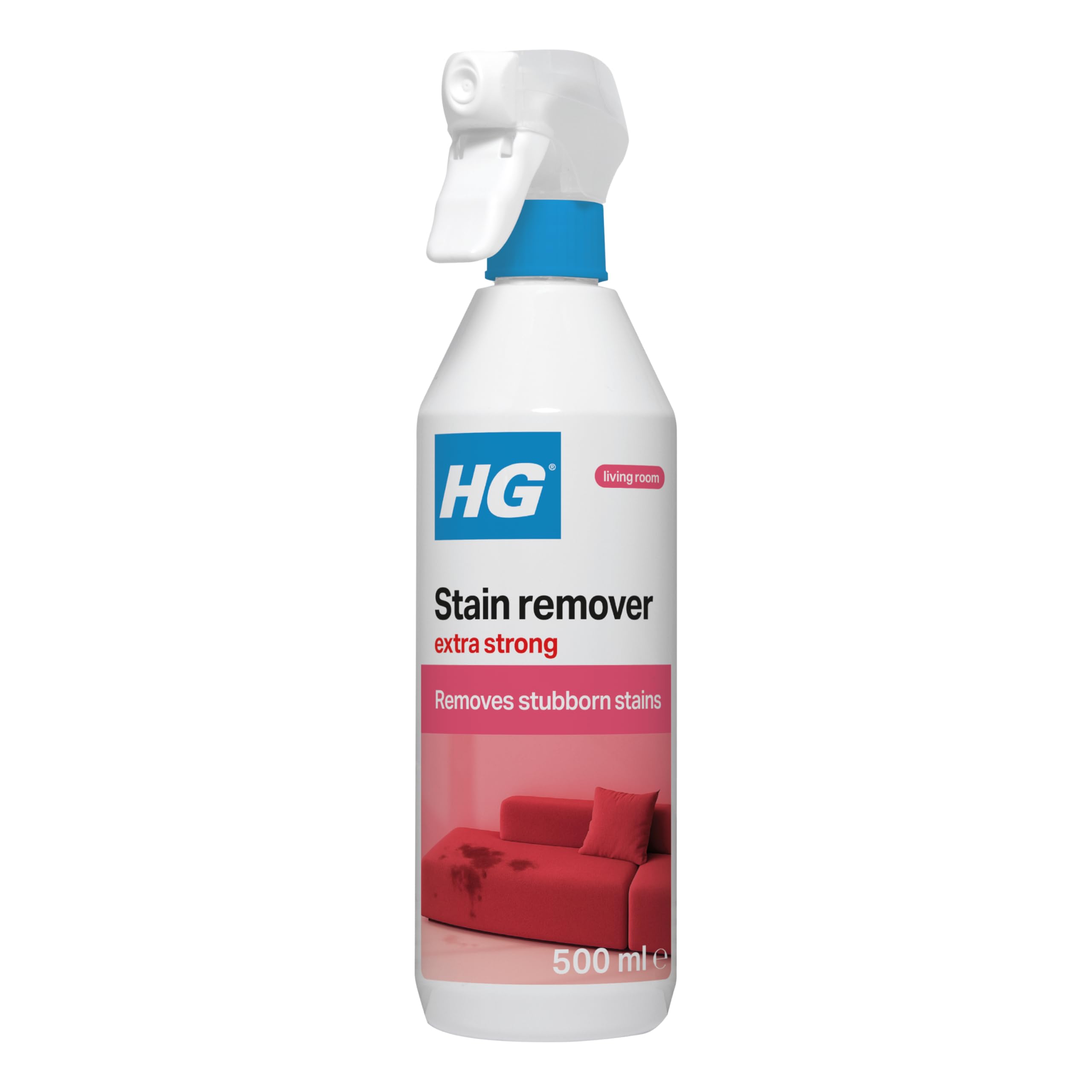 HG Stain Remover, Extra Strong Spray with Active Oxygen, 500ml | Extra-strong st