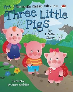 The Three Little Pigs: A Red Beetle Classic Fairytale (Red Beetle Children's Picture Books Ages 3-8)