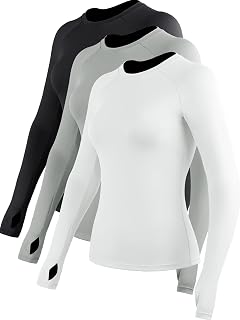 Cadmus 3 Pcs Womens Short Sleeve Racerback Dry Fit Sports Tank Top