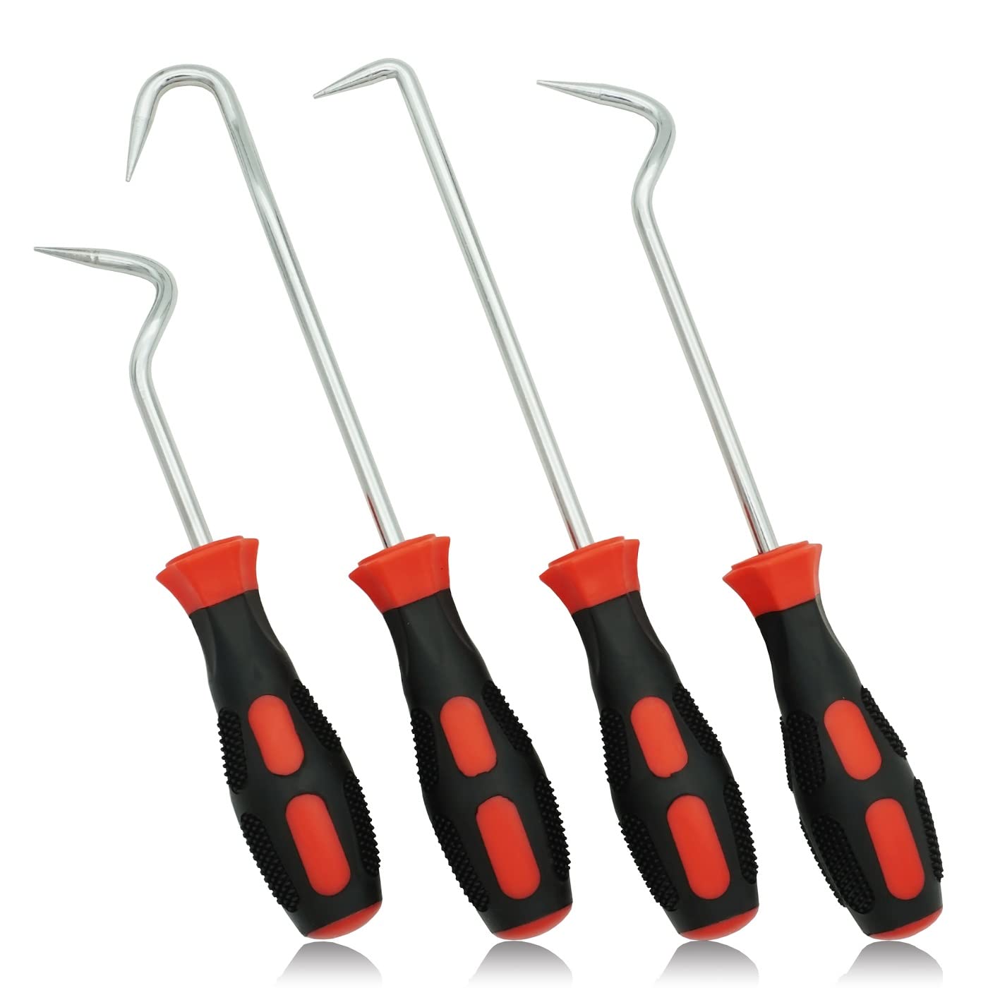 VASTOOLS Hose Removal Hook Pick Set Pack of 4, 10" Hook, 8" Remover, Hose Puller
