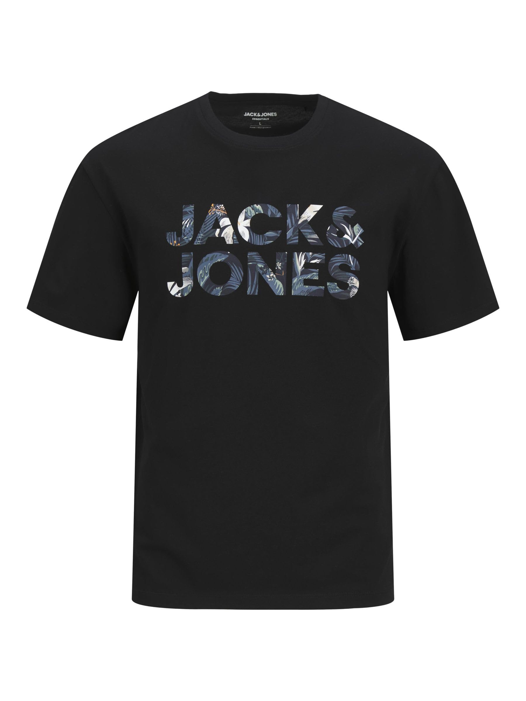 JACK & JONES Jjebryan Corp Logo tee SS O-Neck Noos Camiseta Hombre (Pack de 1)