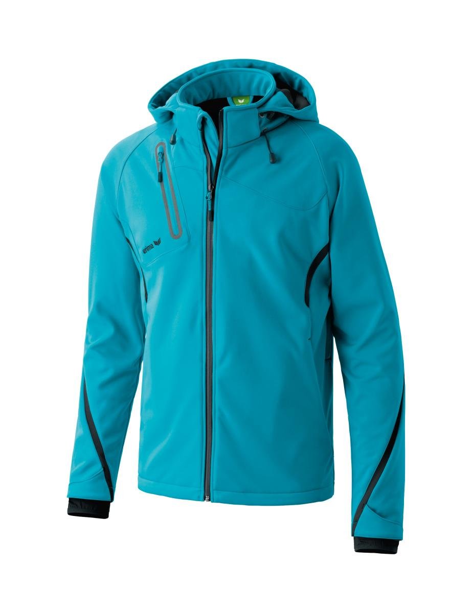 Erima Basic Function Men's Softshell Jacket, New Royal/White