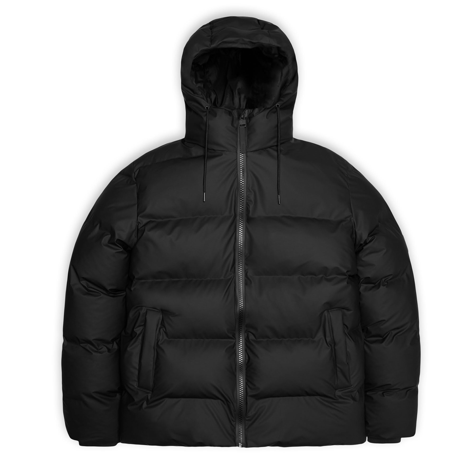RAINS Alta Puffer Jacket - Waterproof Winter Coat, Insulated Hood, Lightweight, 