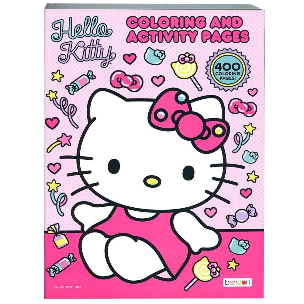 Hello Kitty 400-Page Coloring and Activity Book
