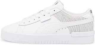 PUMA Womens Jada Perforated Lace Up Sneakers Shoes Casual - White